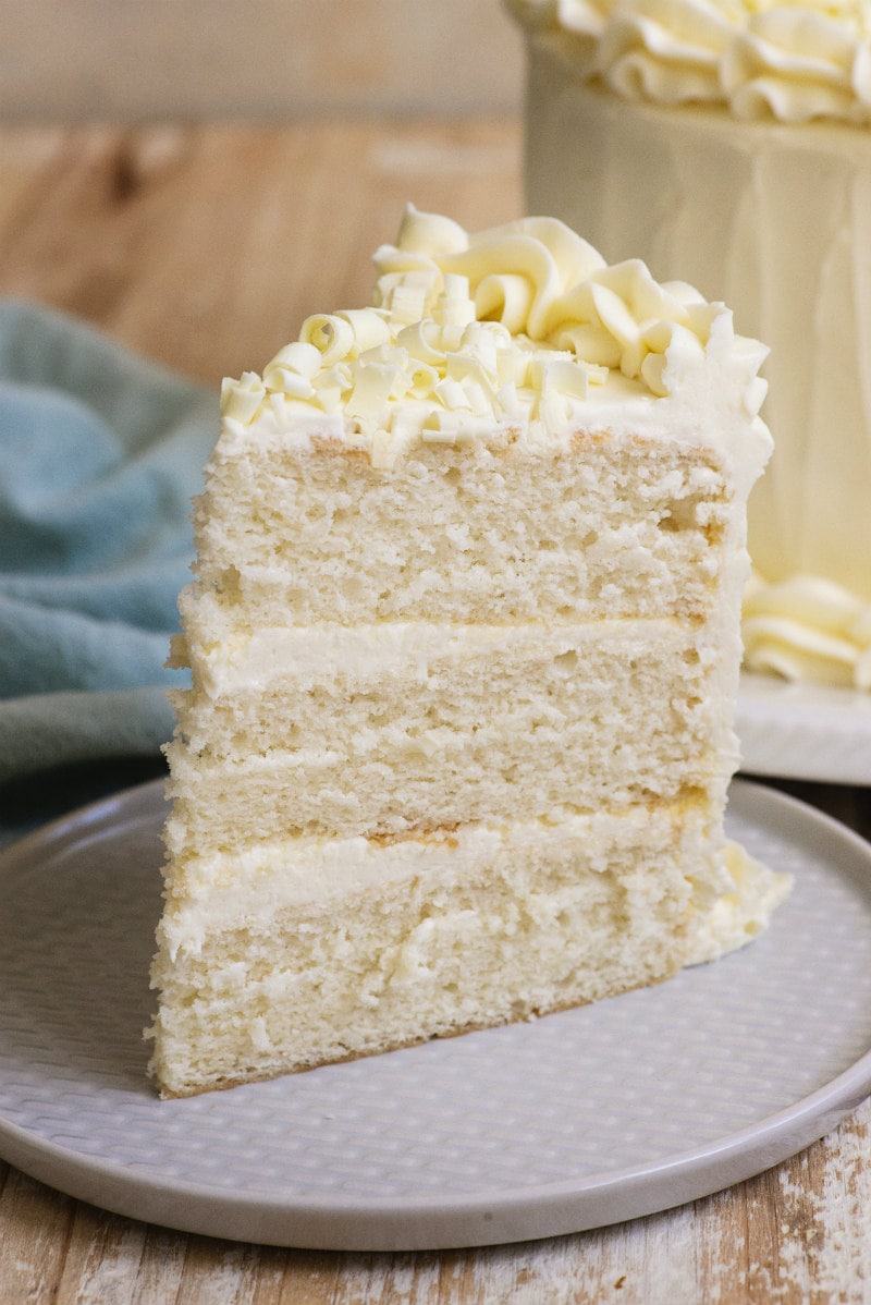 White Wedding Cake Recipe Girl