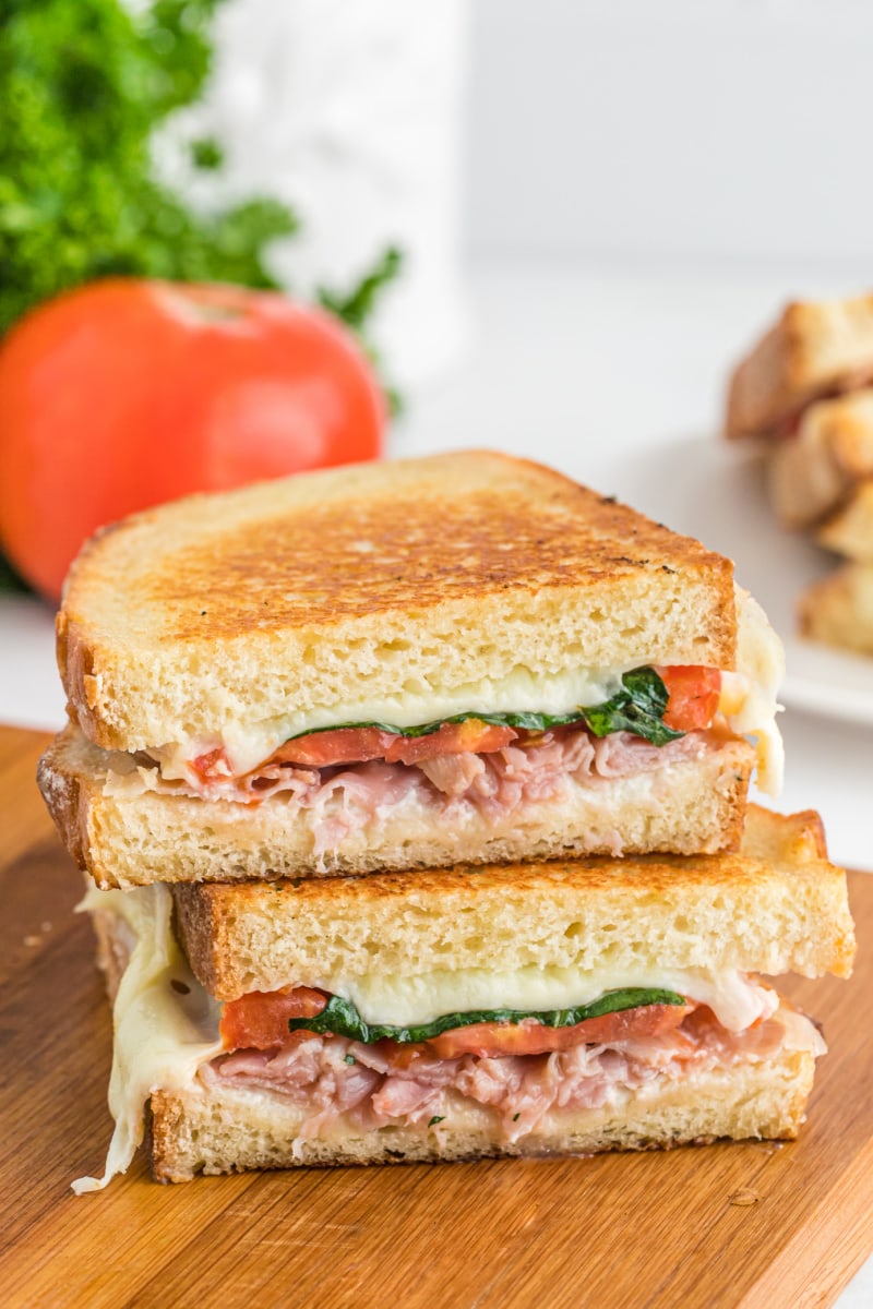 Grilled Mexican Cheese Sandwich - Oh Sweet Basil