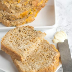 Cheddar Chive Beer Bread