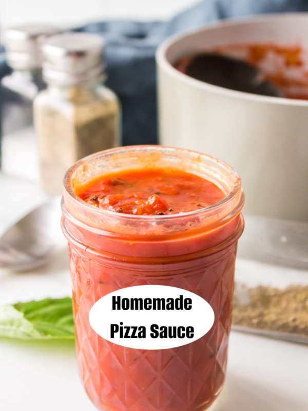 pizza sauce in jar