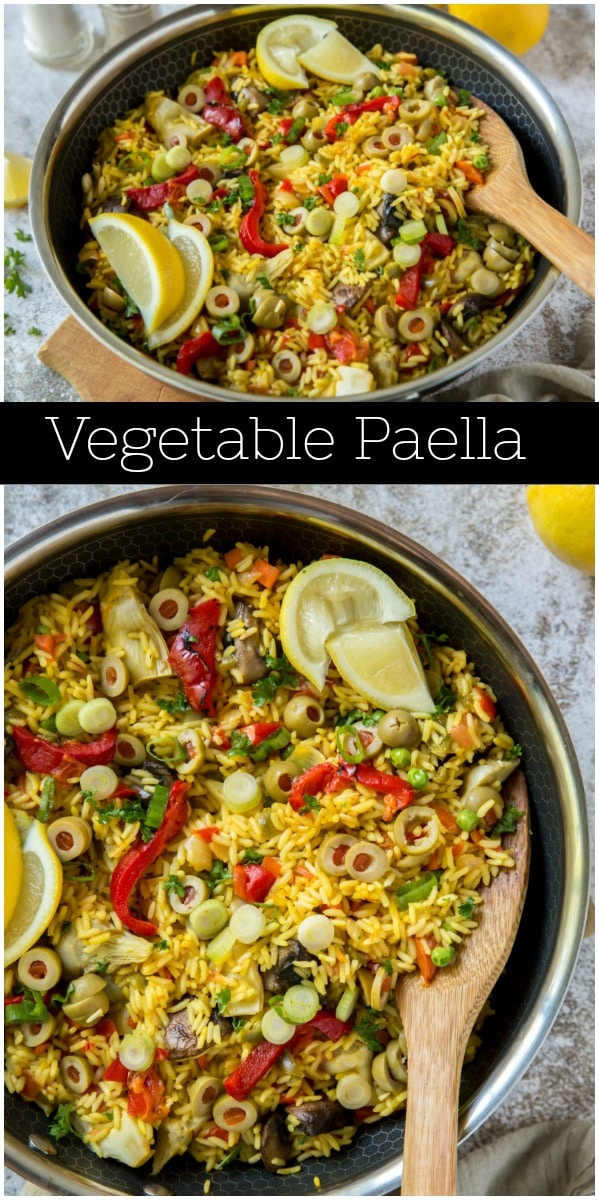 Vegetable Paella Recipe