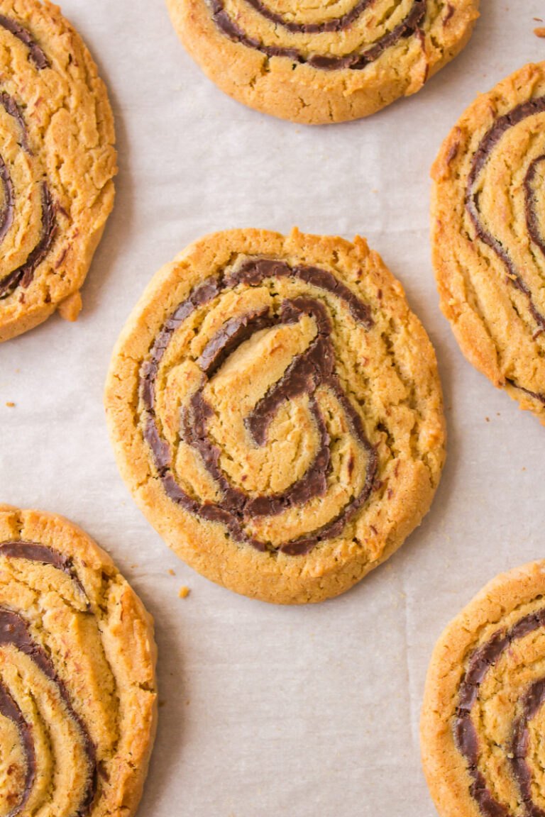 Chocolate Swirled Peanut Butter Cookies - Recipe Girl