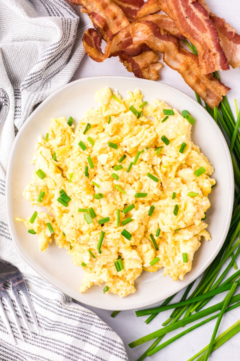 Creamy Scrambled Eggs - Recipe Girl
