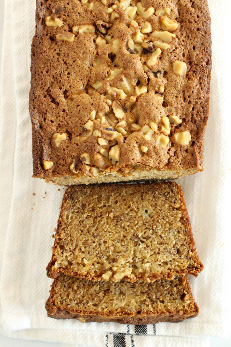 Mom's Banana Nut Bread Recipe - RecipeGirl