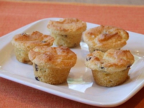 Orange Miniature Muffins