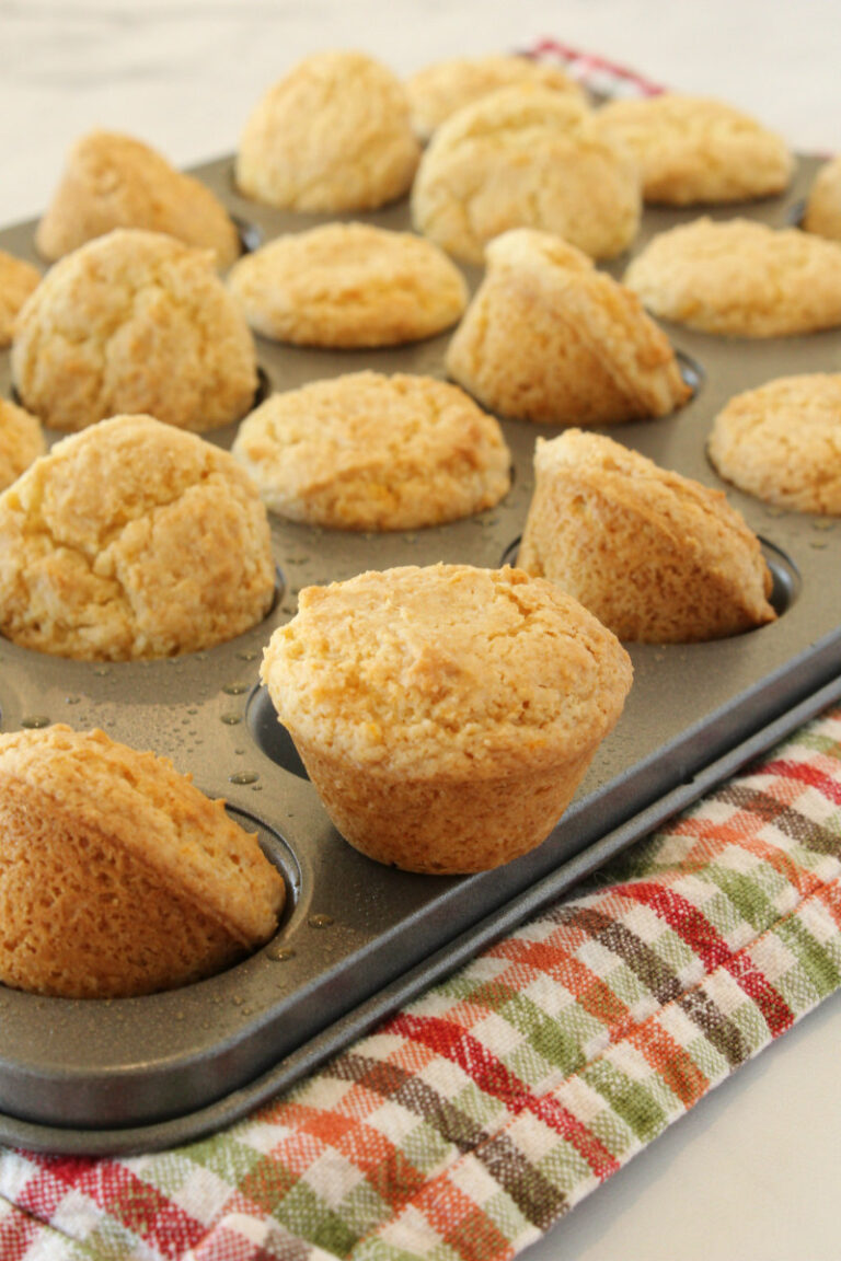 Orange Miniature Muffins