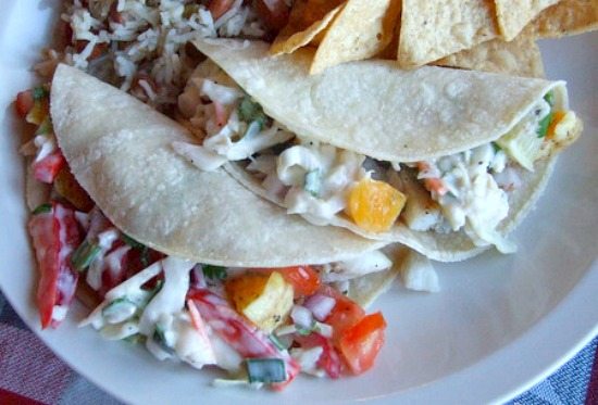 Fish Tacos With Citrus Salsa