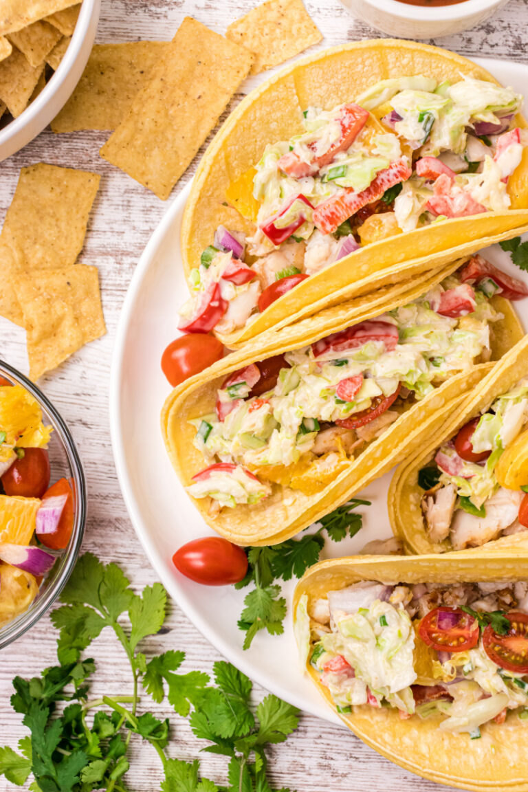 Fish Tacos with Citrus Salsa - Recipe Girl