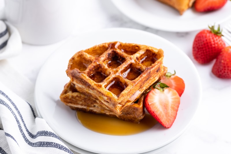 French Toast Waffles - Recipe Girl