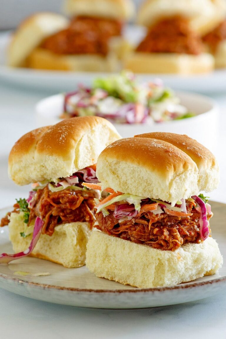 Carolina Bbq Pork Sliders Recipe Girl