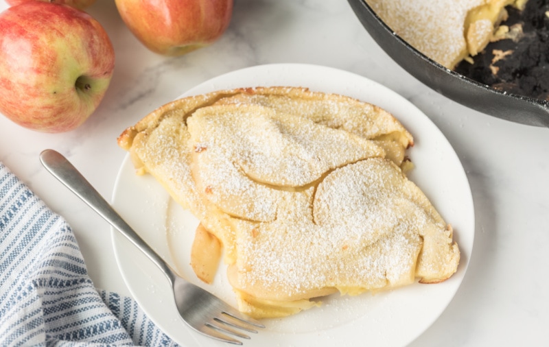 Big Apple Pancake for Two - Recipe Girl