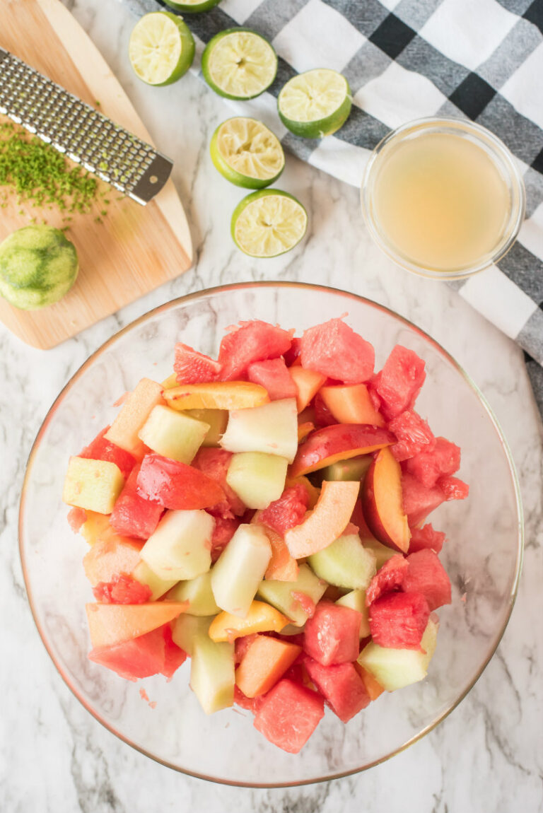 Fruit Salad with Lime Syrup - Recipe Girl