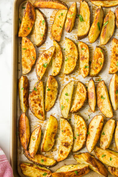 Thick Cut Oven Roasted Fries - Recipe Girl