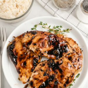 apricot balsamic chicken