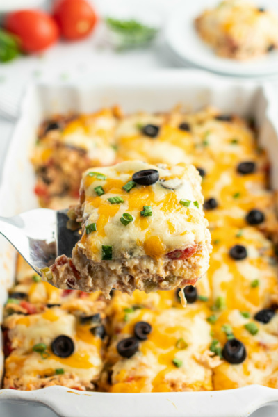 Chicken Enchilada Casserole - Recipe Girl