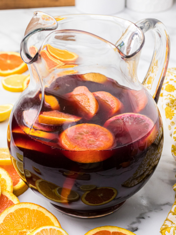 pitcher of classic sangria