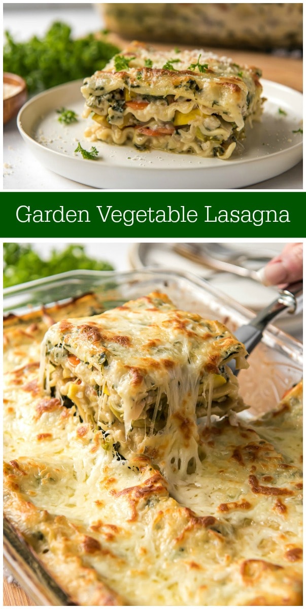 Garden Vegetable Lasagna - Recipe Girl