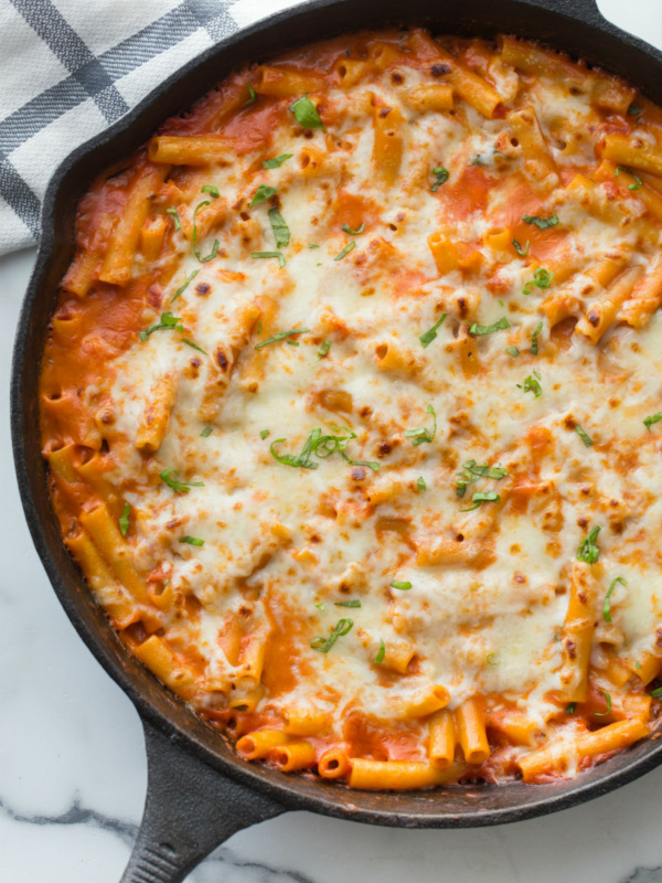 Skillet Baked Ziti