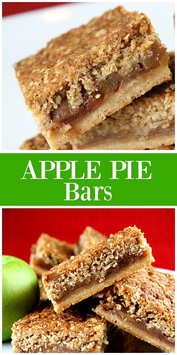 Apple Pie Bars - Recipe Girl
