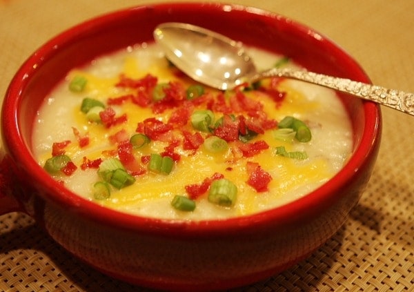 Baked Potato and Bacon Soup image