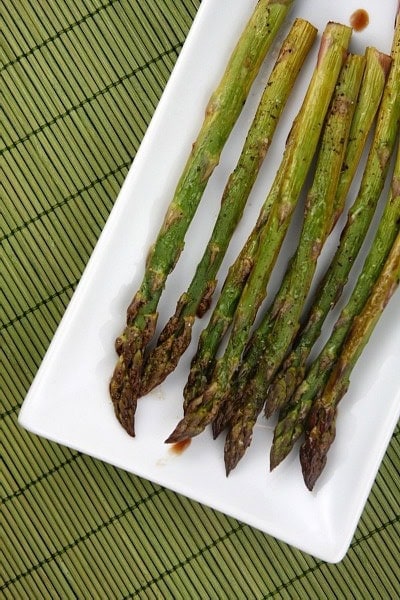 Bals roast asparagus