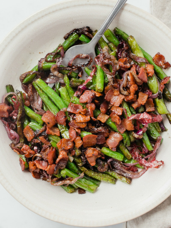 green beans with bacon