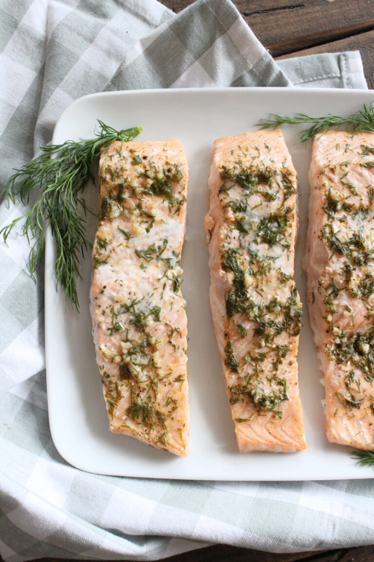 Lemon Dill Marinated Salmon - Recipe Girl