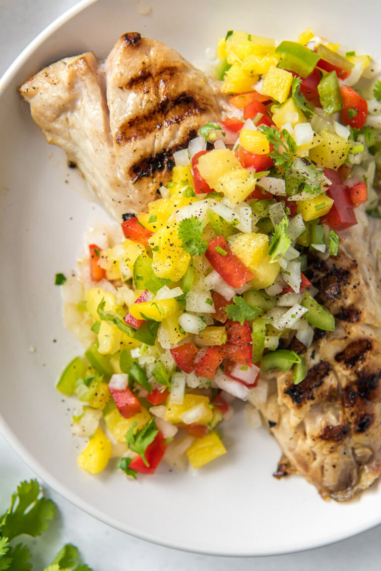 Red Snapper with Pineapple Salsa - Recipe Girl