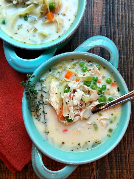 Roasted Chicken Noodle Soup - Recipe Girl