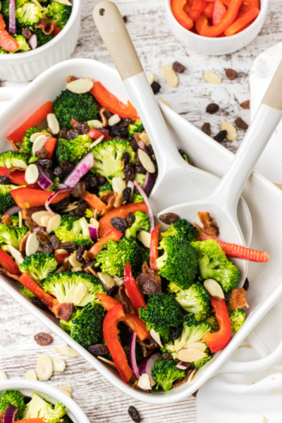 Broccoli Salad with Vinaigrette - Recipe Girl