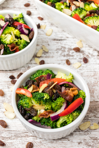 Broccoli Salad with Vinaigrette - Recipe Girl