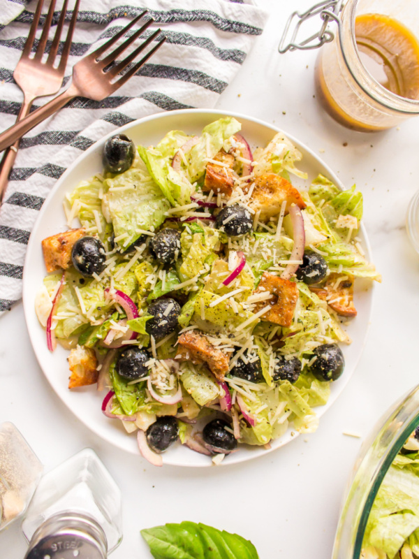 plate of salad