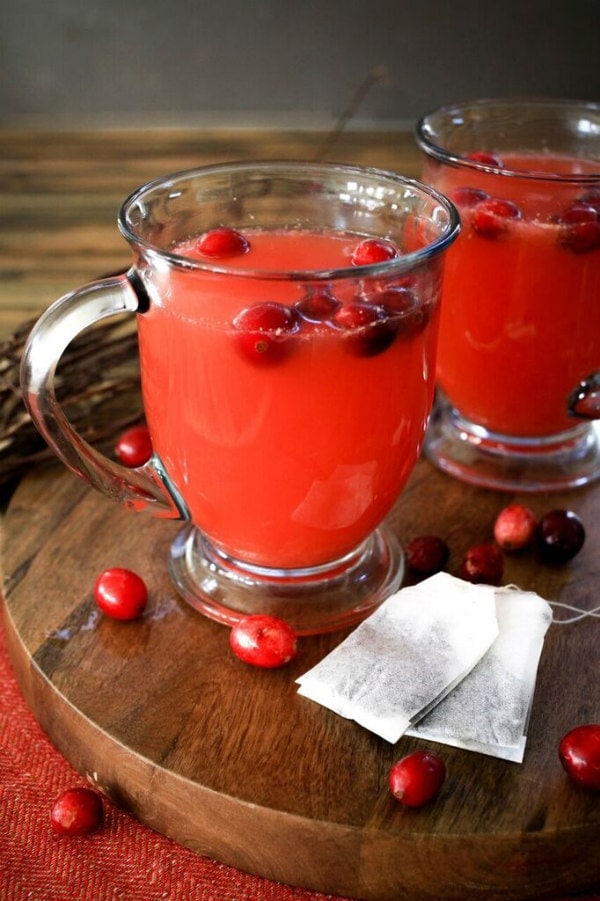 Hot Cranberry Tea Recipe Girl