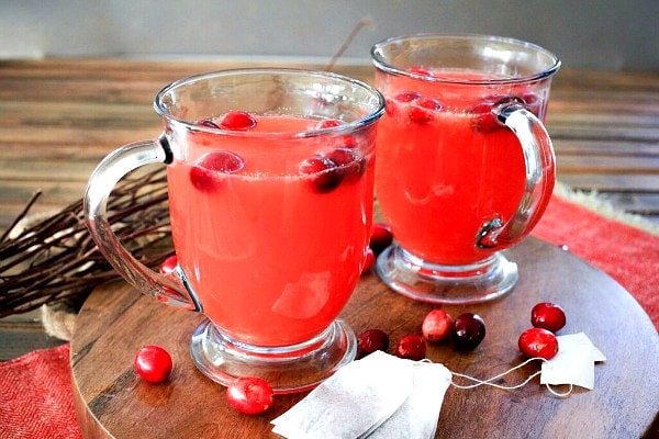 Hot Cranberry Tea Recipe Girl