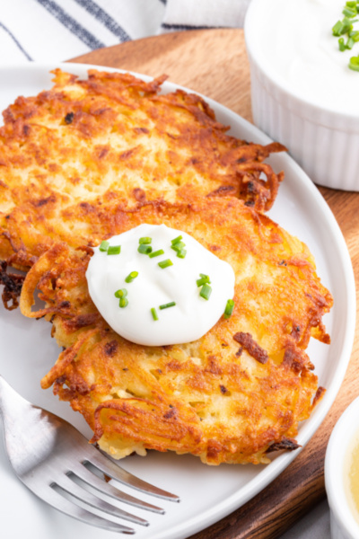 Potato Latkes - Recipe Girl