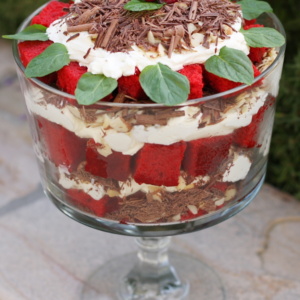 velvet cake trifle recipe cheesecake recipegirl