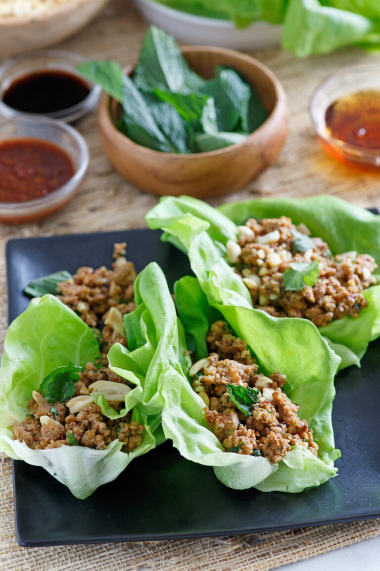 Asian Lettuce Wraps - Recipe Girl