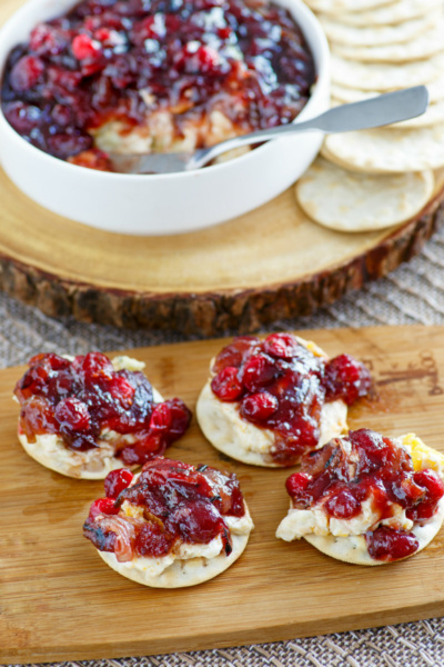 Cranberry Caramelized Onion Cheese Spread - Recipe Girl