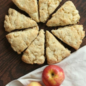 Apple Cream Scones