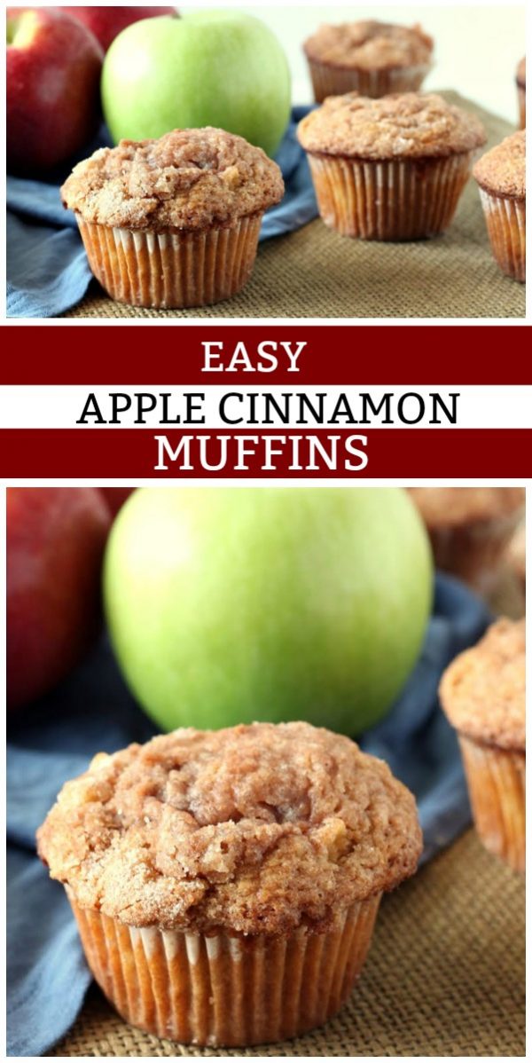 Easy Apple Cinnamon Muffins Recipe Girl