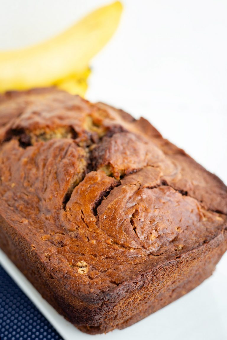 Marbled Chocolate Banana Bread - Recipe Girl