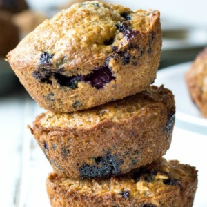 Blueberry Oatmeal Muffins