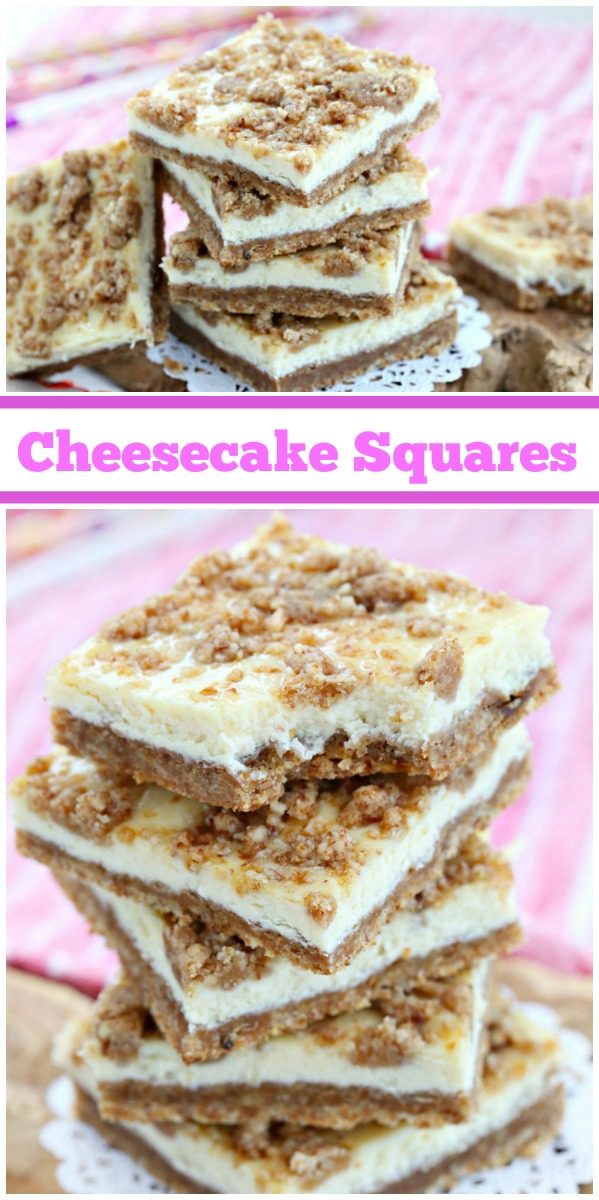 Cheesecake Squares - Recipe Girl