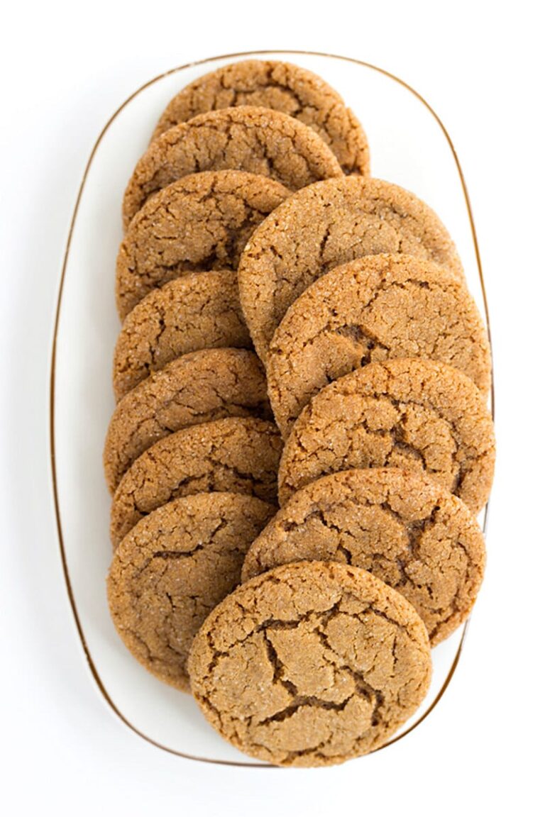 Chewy Molasses Spice Cookies - Recipe Girl