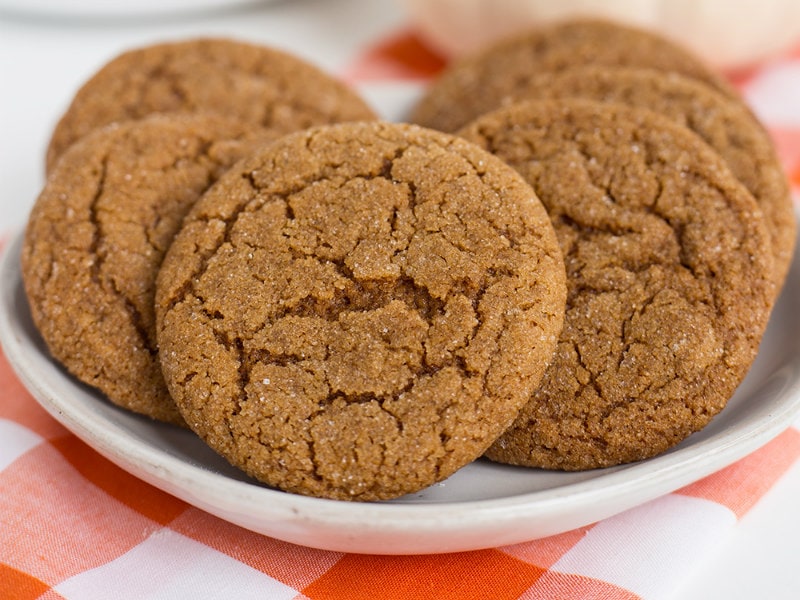 Chewy Molasses Spice Cookies - Recipe Girl