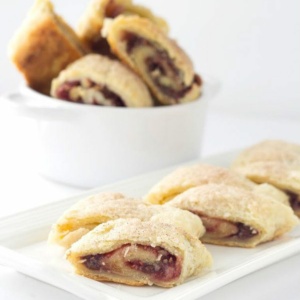 Chocolate Raspberry Rugelach