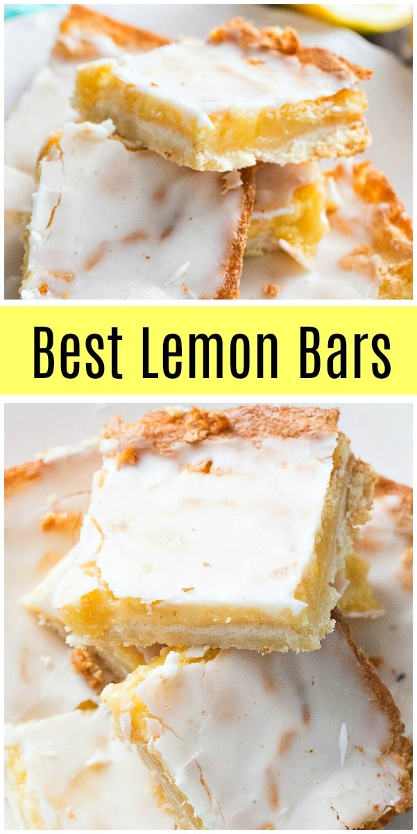 Best Lemon Bars - Recipe Girl