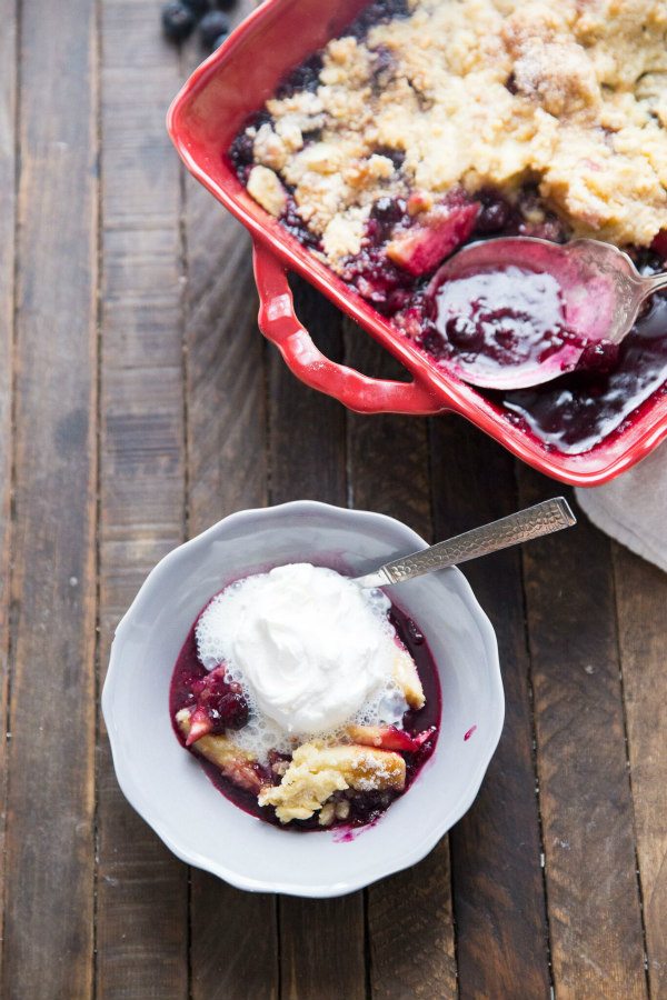 Blueberry Apple Crisp - Recipe Girl