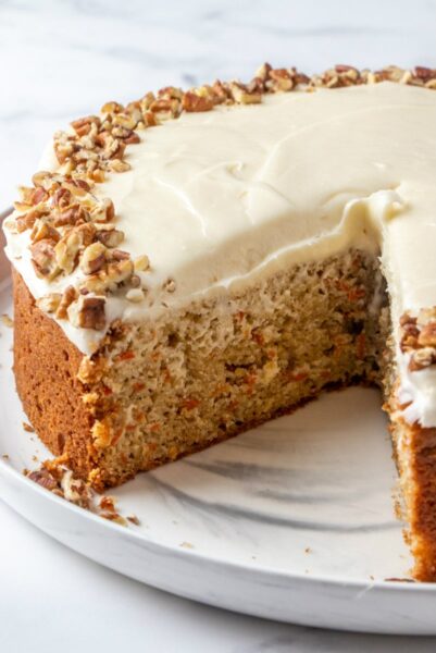 Alton Brown's Carrot Cake Recipe - Recipe Girl