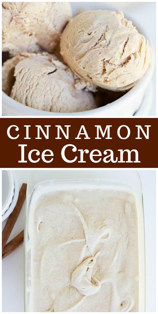 Cinnamon Ice Cream - Recipe Girl